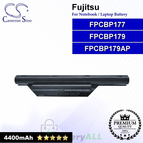 CS-FU6410NB For Fujitsu Laptop Battery Model FPCBP177 / FPCBP179 / FPCBP179AP