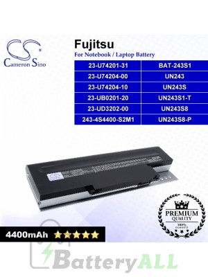 CS-UWN243NB For Fujitsu Laptop Battery Model UN243S / UN243S9-P