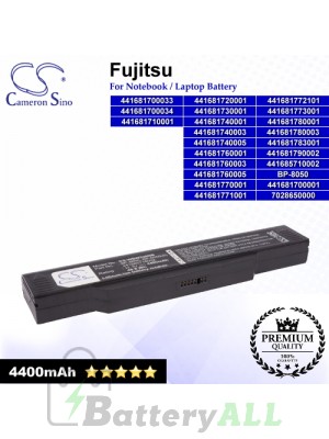 CS-WBW320NB For Fujitsu Laptop Battery Model 441681700001 / 441681700033 / 441681700034 / 441681710001