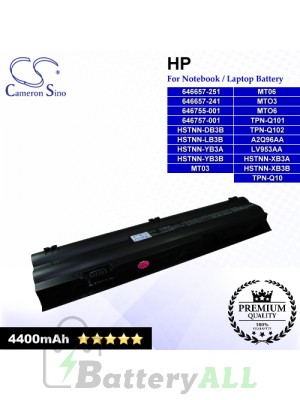 CS-HDM1NB For HP Laptop Battery Model 646657-241 / 646657-251 / 646755-001 / 646757-001 / A2Q96AA / HSTNN-DB3B