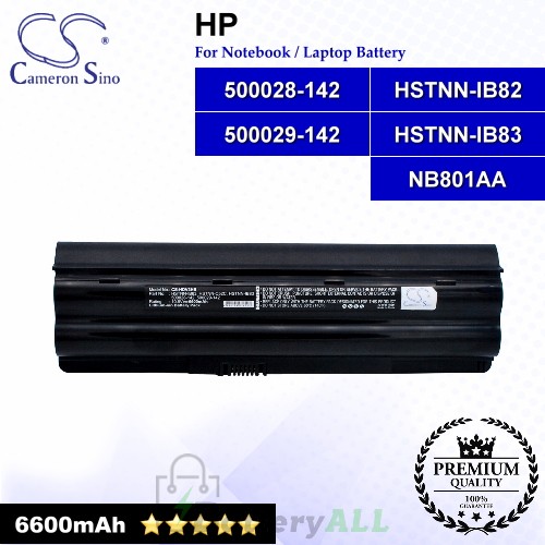 CS-HDV3HB For HP Laptop Battery Model 500028-142 / 500029-142 / HSTNN-IB82 / HSTNN-IB83 / NB801AA