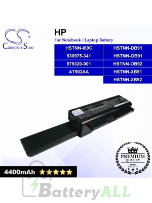CS-HP4210HB For HP Laptop Battery Model 530975-341 / 579320-001 / AT902AA / HSTNN-DB91 / HSTNN-I69C