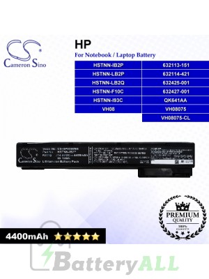 CS-HP8560NB For HP Laptop Battery Model 632113-151 / 632114-421 / 632425-001 / 632427-001 / HSTNN-F10C / HSTNN-I93C