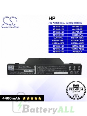 CS-HPF550NB For HP Laptop Battery Model 451085-141 / 451085-141 451086-121 451086-1 / 451086-121 / 451086-161