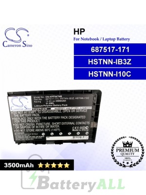 CS-HPF947NB For HP Laptop Battery Model 687517-171 / 687517-1C1 / 687517-241 / 687945-001 / 696621-001 / BA06