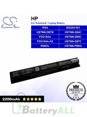 CS-HPR450NB For HP Laptop Battery Model 805294-001 / HSTNN-DB7B / HSTNN-PB6Q / HSTNN-Q94C / HSTNN-Q95C