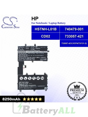 CS-HPT610NB For HP Laptop Battery Model 733057-421 / 733057-421(1ICP4/73/131-2) / 740479-001 / CD02