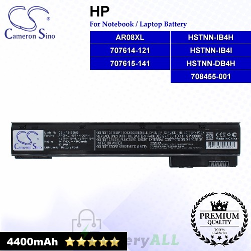 CS-HPZ150NB For HP Laptop Battery Model 1588-3003 / 707614-121 / 707614-141 / 707615-141 / 708455-001