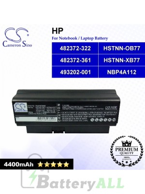 CS-HQC20HK For HP Laptop Battery Model 482372-322 / 482372-361 / 493202-001 / 530975-341 / 579320-001