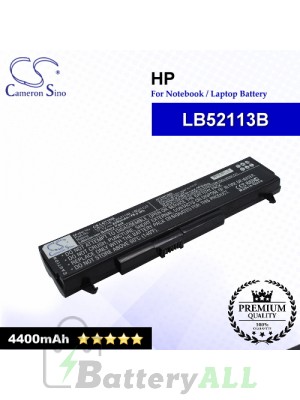 CS-LGT1NB For HP Laptop Battery Model LB52113B