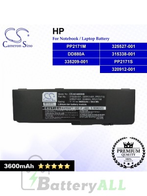 CS-NC4000HB For HP Laptop Battery Model 315338-001 / 320912-001 / 325527-001 / 335209-001 / DD880A / PP2171M