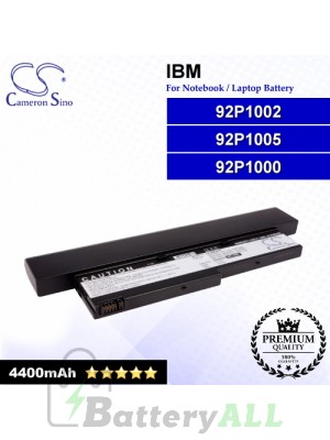 CS-IBX40XL For IBM Laptop Battery Model 92P1000 / 92P1002 / 92P1005