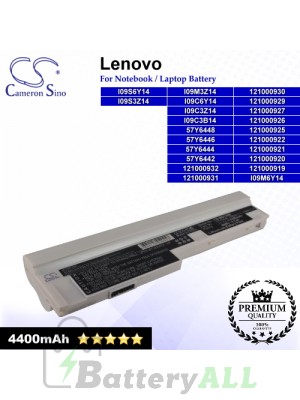 CS-IBS13NB For Lenovo Laptop Battery Model 121000919 / 121000920 / 121000921 / 121000922 / 121000925