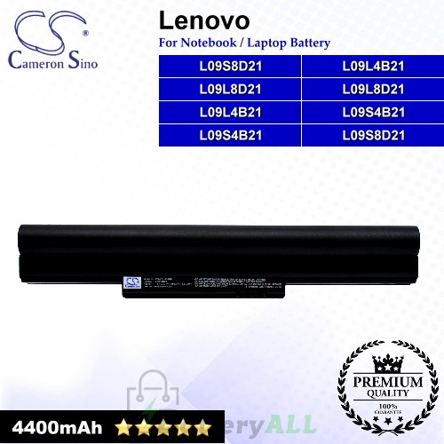 CS-LPU450NB For Lenovo Laptop Battery Model L09L4B21 / L09L8D21 / L09S4B21 / L09S8D21