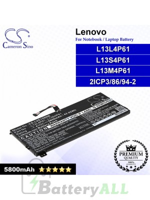 CS-LVE150NB For Lenovo Laptop Battery Model 2ICP3/86/94-2 / L13L4P61 / L13M4P61 / L13S4P61