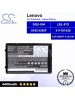 CS-LVE410NB For Lenovo Laptop Battery Model 3UR18650F-2-QC186 / 411181429 / 916C4340F / LBL-81X / SQU-504 (Black)