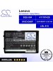CS-LVE410NT For Lenovo Laptop Battery Model 3UR18650F-2-QC186 / 411181429 / 916C4340F / LBL-81X / SQU-504 (White)