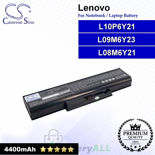 CS-LVE460NB For Lenovo Laptop Battery Model L08M6Y21 / L09M6Y23 / L10P6Y21