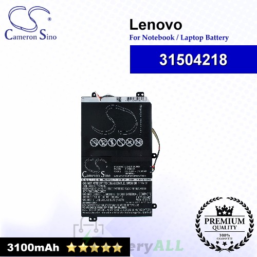 CS-LVF200NB For Lenovo Laptop Battery Model 31504218