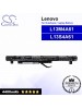CS-LVF215NB For Lenovo Laptop Battery Model 121500260 / 121500262 / L13L4A61 / L13L4E61 / L13M4A61