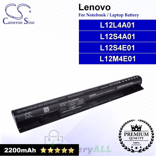 CS-LVG500NB For Lenovo Laptop Battery Model 121500171 / 121500172 / 121500173 / 121500174 / 121500175