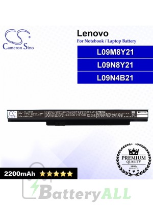 CS-LVK260NB For Lenovo Laptop Battery Model L09M8Y21 / L09N4B21 / L09N8Y21