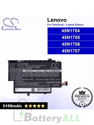 CS-LVS125NB For Lenovo Laptop Battery Model 45N1704 / 45N1705 / 45N1706 / 45N1707