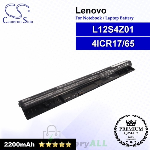 CS-LVS300NB For Lenovo Laptop Battery Model 4ICR17/65 / L12S4Z01