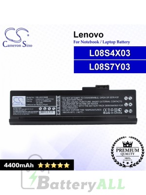 CS-LVU110HB For Lenovo Laptop Battery Model L08S4X03 / L08S7Y03