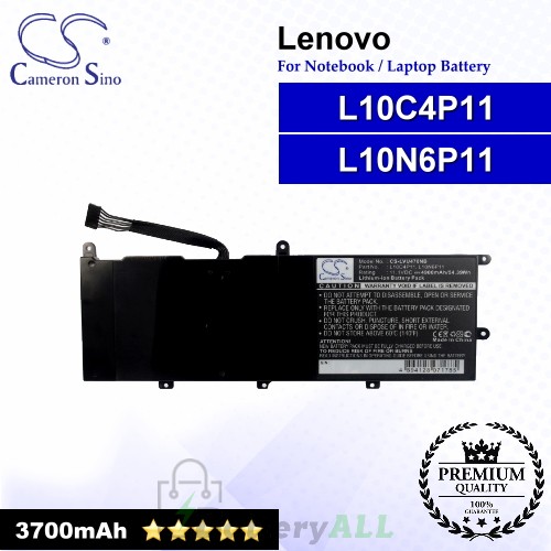 CS-LVU470NB For Lenovo Laptop Battery Model L10C4P11 / L10N6P11