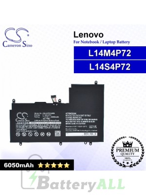 CS-LVY314NB For Lenovo Laptop Battery Model L14M4P72 / L14S4P72