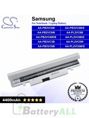 CS-SNC143NT For Samsung Laptop Battery Model AA-PB2VC6B / AA-PB2VC6W / AA-PB2VC6W/B / AA-PB3VC3B (Pearl)