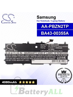 CS-SNE303NB For Samsung Laptop Battery Model AA-PBZN2TP / BA43-00355A