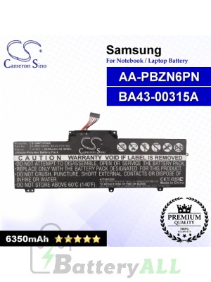 CS-SNP350NB For Samsung Laptop Battery Model AA-PBZN6PN / BA43-00315A