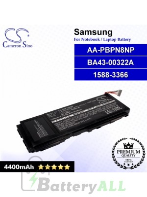 CS-SNP700NB For Samsung Laptop Battery Model 1588-3366 / AA-PBPN8NP / BA43-00322A