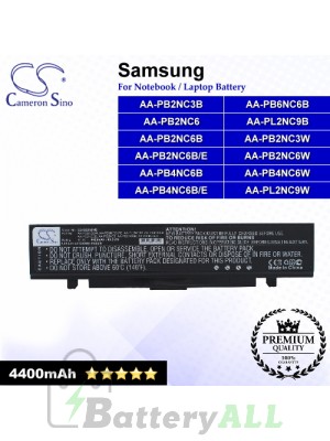 CS-SSX60NB For Samsung Laptop Battery Model AA-PB2NC3B / AA-PB2NC6 / AA-PB2NC6B / AA-PB2NC6B/E