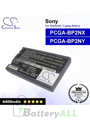 CS-BP2NX For Sony Laptop Battery Model PCGA-BP2NX / PCGA-BP2NY