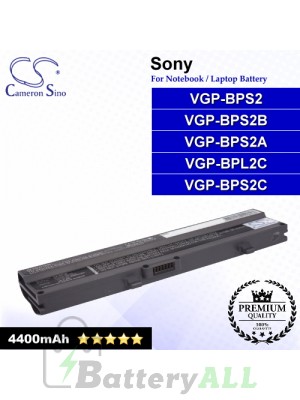 CS-BP2S For Sony Laptop Battery Model PCGA-BP2S / PCGA-BP2S/ HI / PCGA-BP2SA / PCGA-BP2SCE7