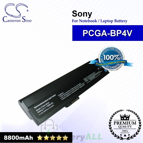 CS-BP4VNB For Sony Laptop Battery Model PCGA-BP4V