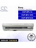 CS-BPL14HT For Sony Laptop Battery Model VGP-BPL14 / VGP-BPL14/S / VGP-BPS14/S (Silver)