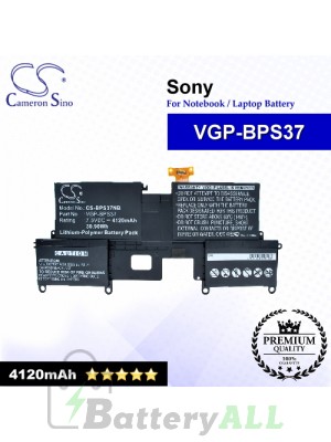 CS-BPS37NB For Sony Laptop Battery Model VGP-BPS37