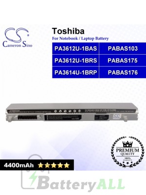 CS-TOA602NB For Toshiba Laptop Battery Model PA3612U-1BAS / PA3612U-1BRS / PA3614U-1BRP / PABAS103