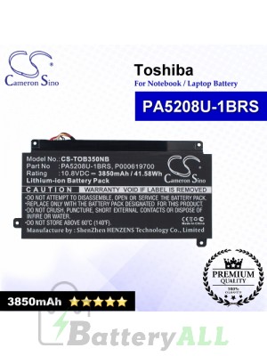 CS-TOB350NB For Toshiba Laptop Battery Model P000619700 / PA5208U-1BRS