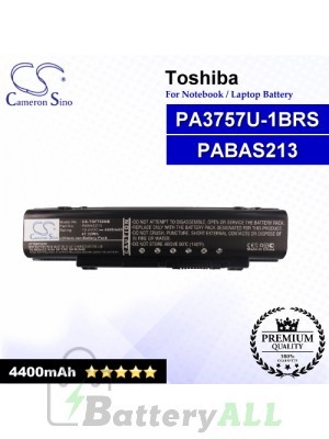 CS-TOF750NB For Toshiba Laptop Battery Model PA3757U-1BRS / PABAS213