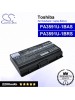 CS-TOL45NB For Toshiba Laptop Battery Model PA3591U-1BAS / PA3591U-1BRS