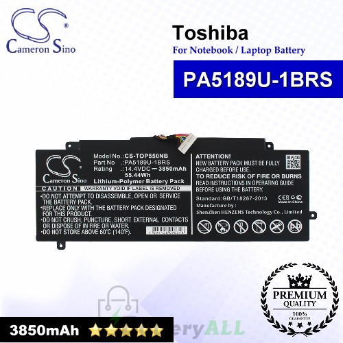 CS-TOP550NB For Toshiba Laptop Battery Model P000602690 / PA5189U-1BRS