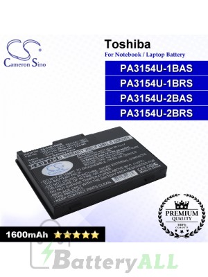 CS-TOR100NB For Toshiba Laptop Battery Model PA3154U-1BAS / PA3154U-1BRS / PA3154U-2BAS / PA3154U-2BRS