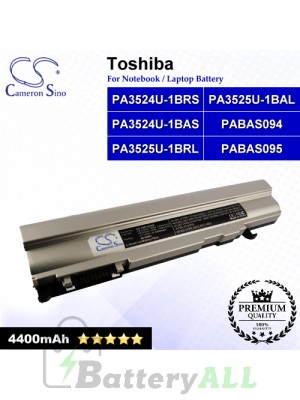 CS-TOR300NB For Toshiba Laptop Battery Model PA3524U-1BAS / PA3524U-1BRS / PA3525U-1BAL / PA3525U-1BRL