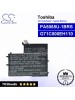 CS-TOU845NB For Toshiba Laptop Battery Model G71C000EH110 / PA5065U-1BRS