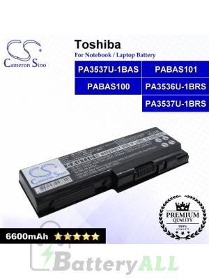 CS-TOX200HB For Toshiba Laptop Battery Model PA3536U-1BRS / PA3537U-1BAS / PA3537U-1BRS / PABAS100
